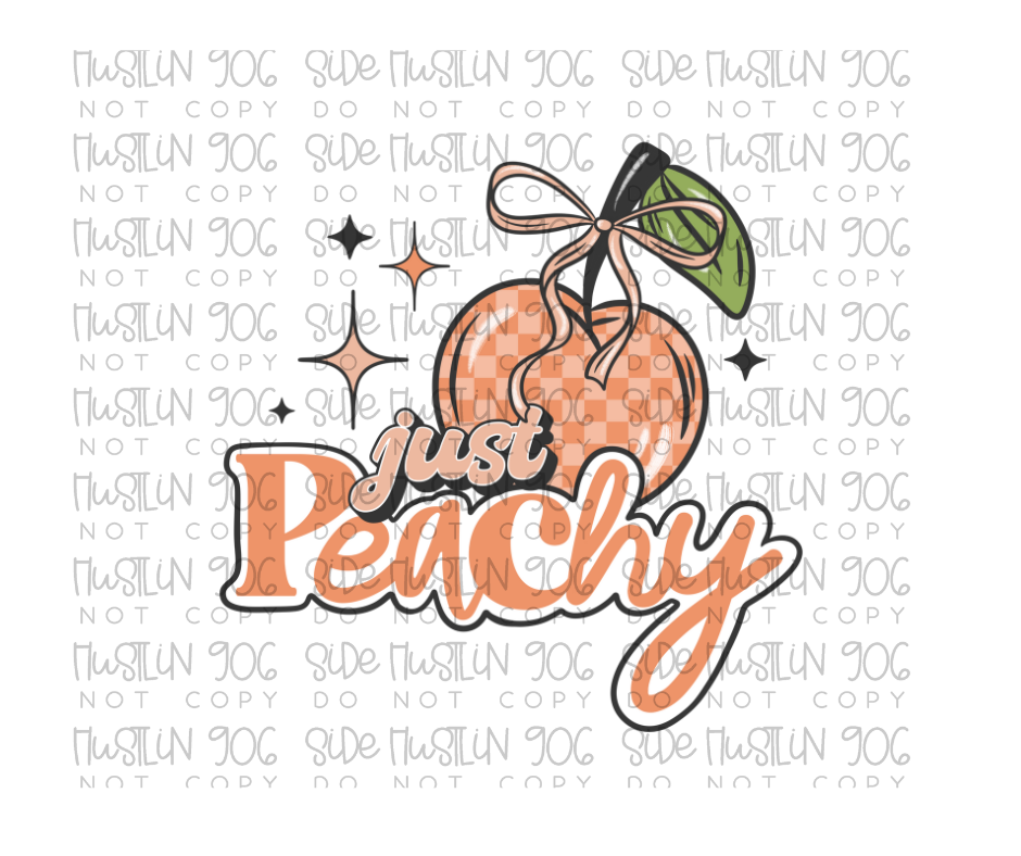 Just Peachy-Ready to Press Transfer