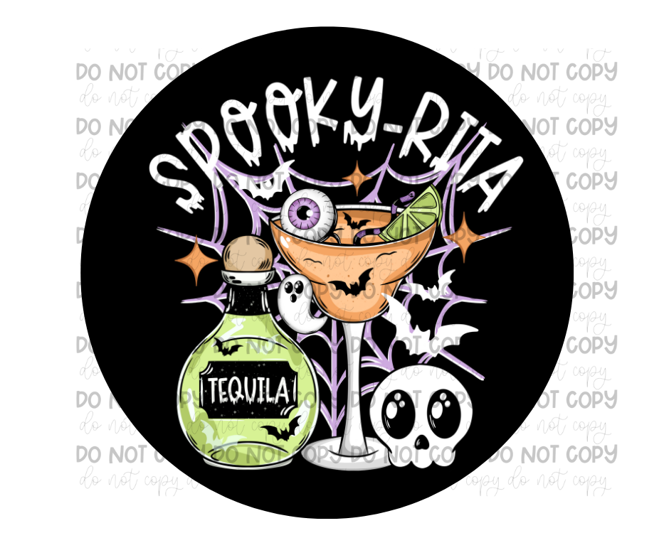 Spooky Ritan white -Ready to Press Transfer