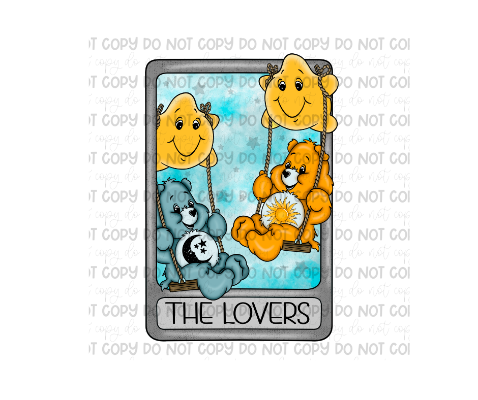 The Lovers card -Ready to Press Transfer