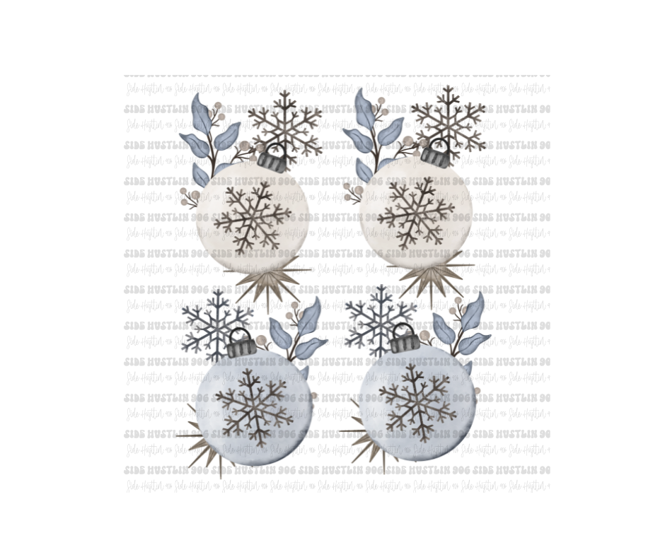 Winter Wonderland Sleeves-Ready to Press Transfer