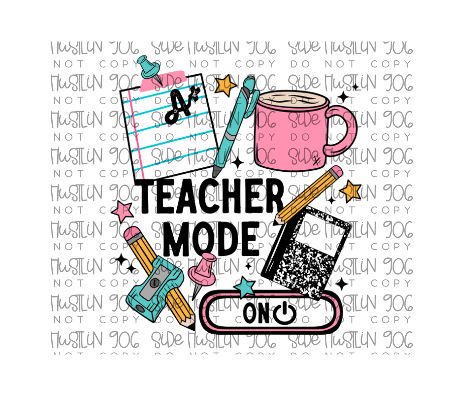 Teacher Mode on-Ready to Press Transfer