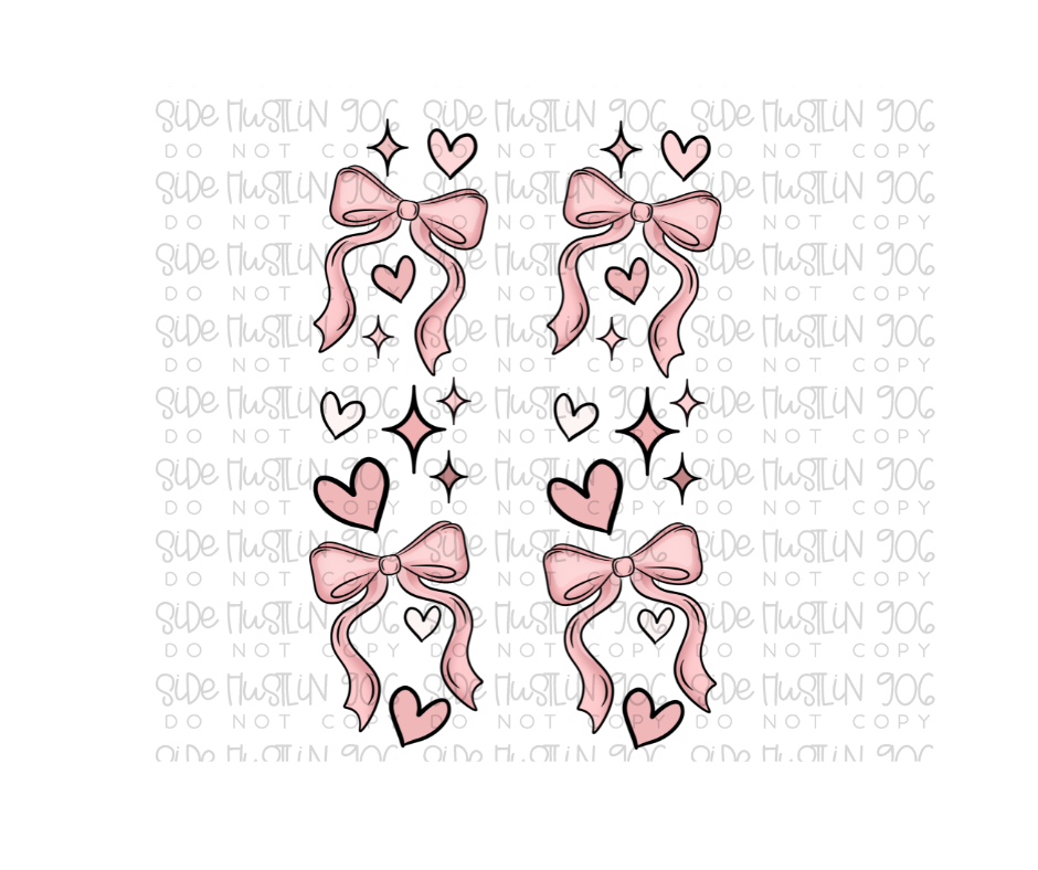 Energy Drink Girly Sleeves-Ready to Press Transfer