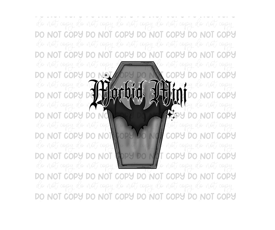 Morbid Mini-Ready to Press Transfer