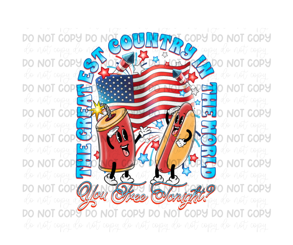 Greatest Country in the World-Ready to Press Transfer