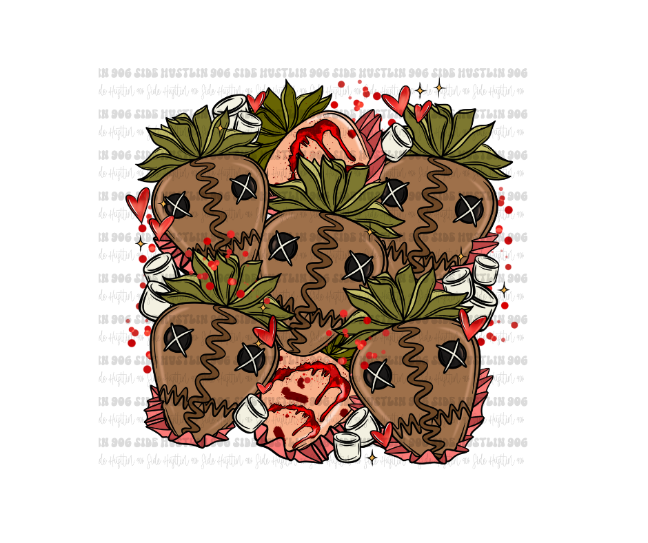 Haunt Berries Sam-Ready to Press Transfer