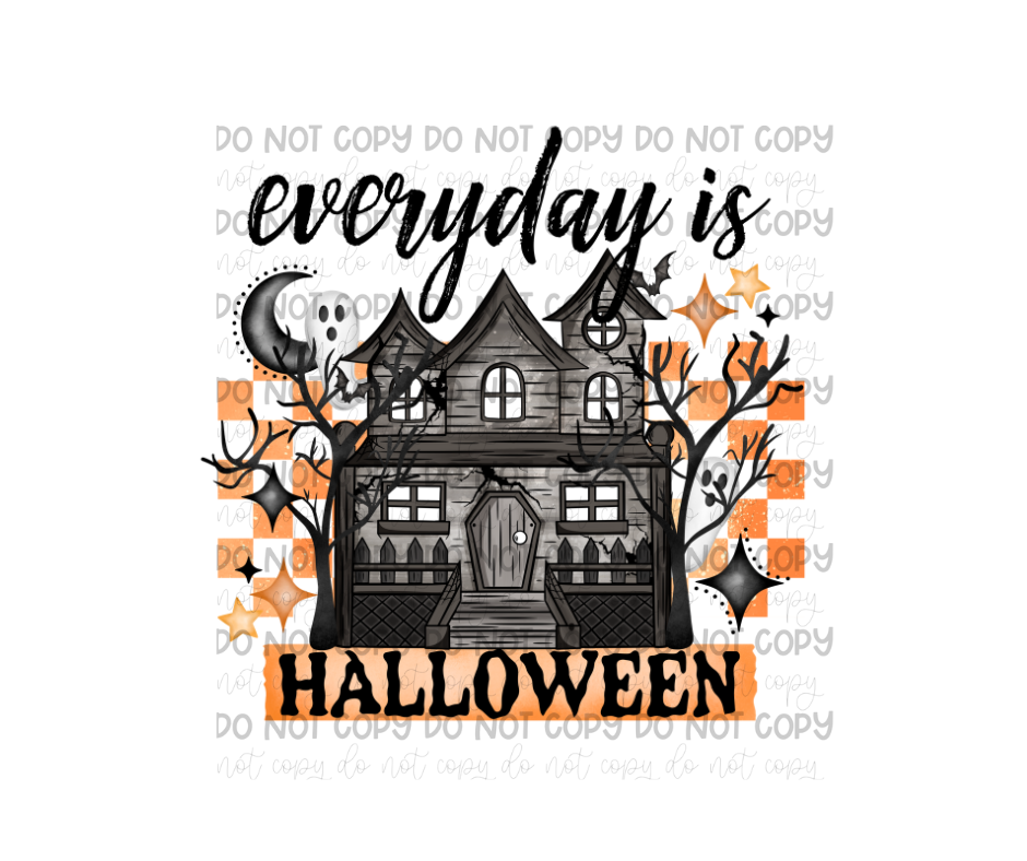 Everyday is Halloween-Ready to Press Transfer
