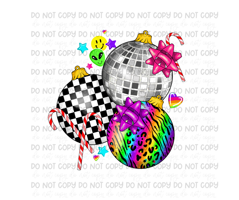 Ornaments LF-Ready to Press Transfer