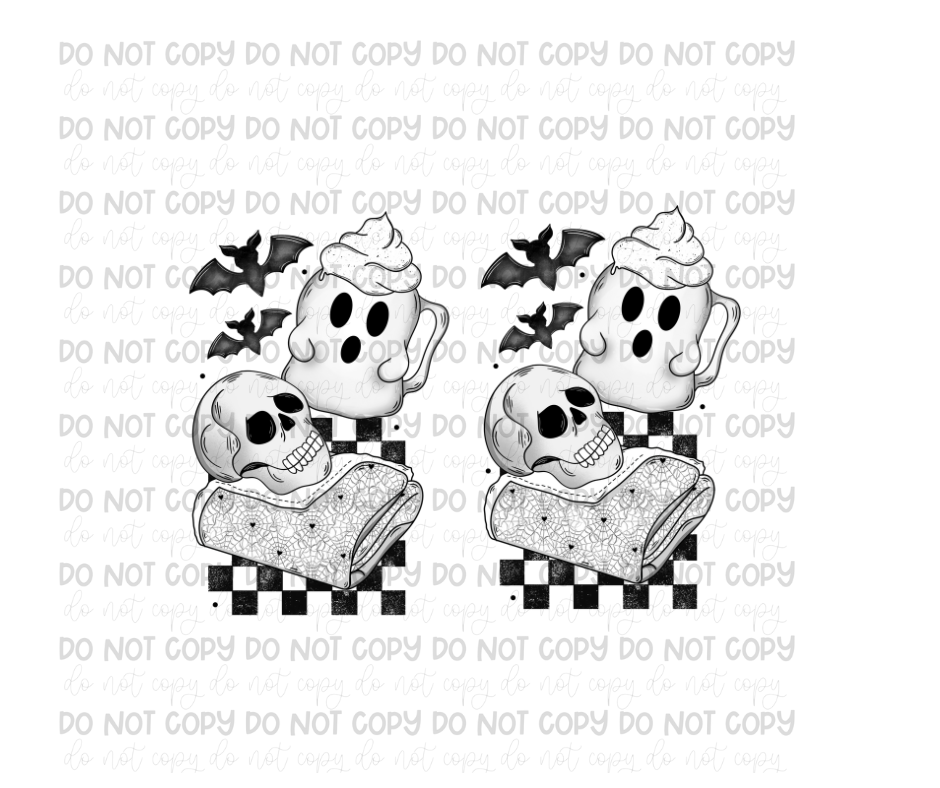 My favorite Things Spooky Sleeves-Ready to Press Transfer