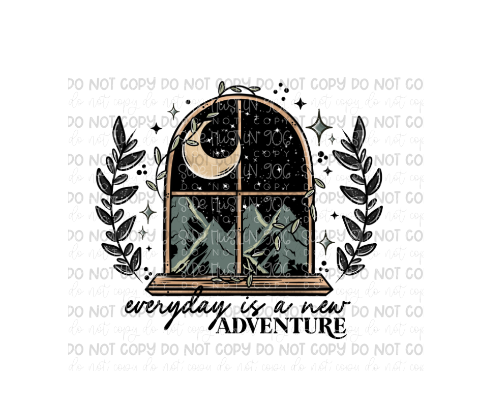 New Adventure full color-Ready to Press Transfer