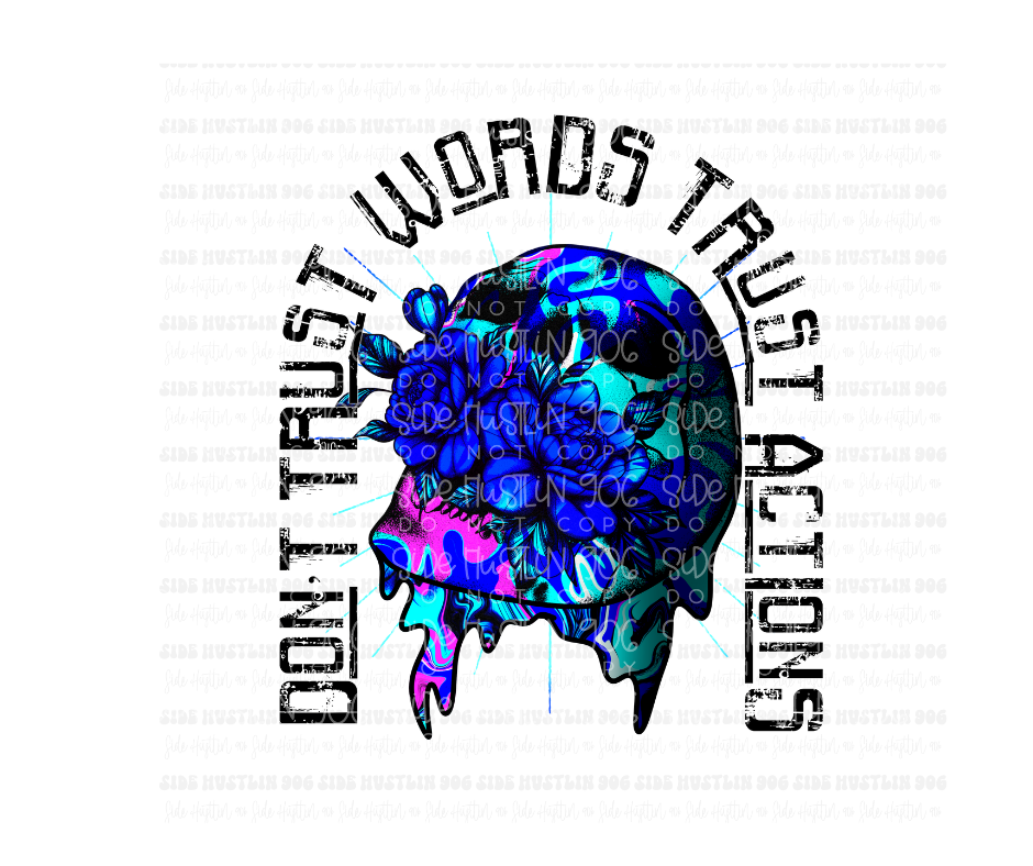 Don't trust Words-Ready to Press Transfer