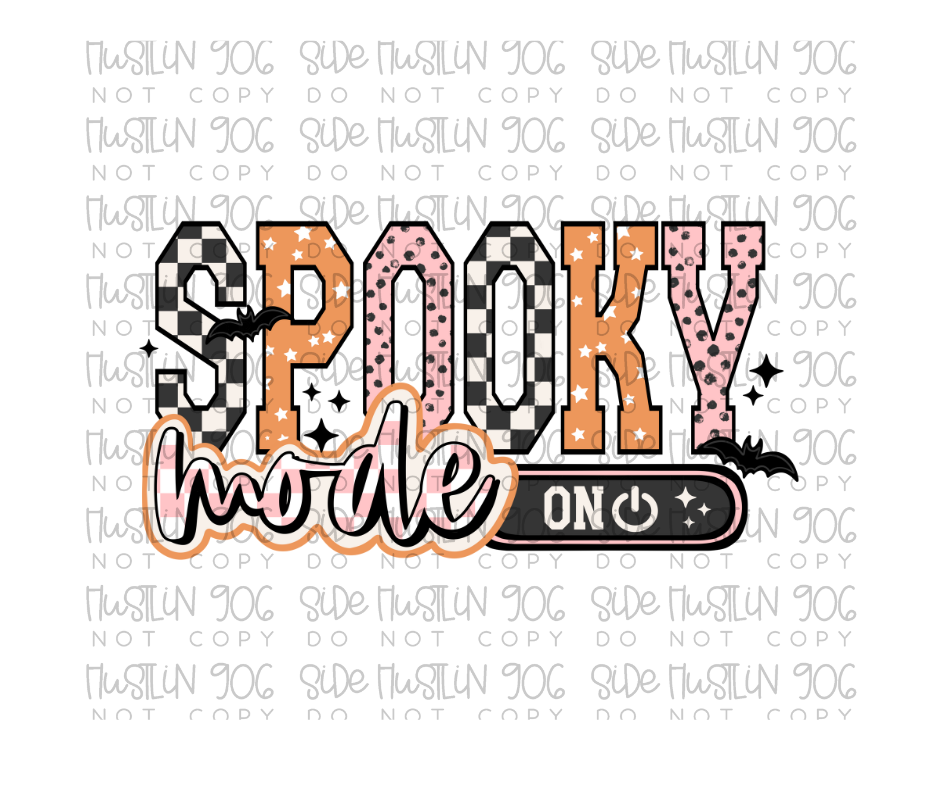 Spooky Mode-Ready to Press Transfer