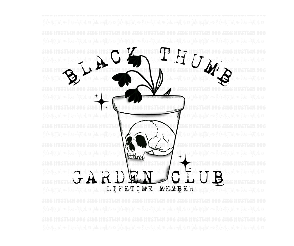 Garden Club-Ready to Press Transfer