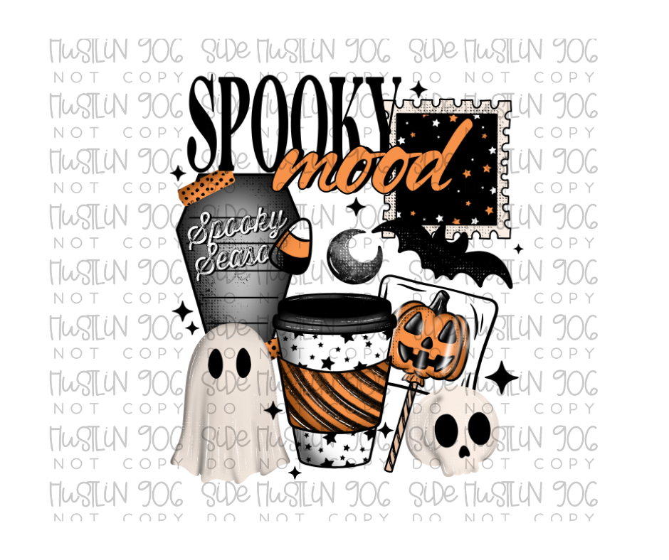 Spooky Mood-Ready to Press Transfer