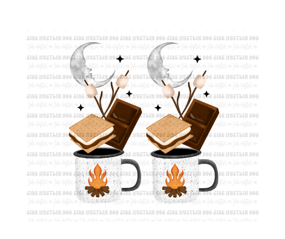 By the Campfire Sleeves-Ready to Press Transfer