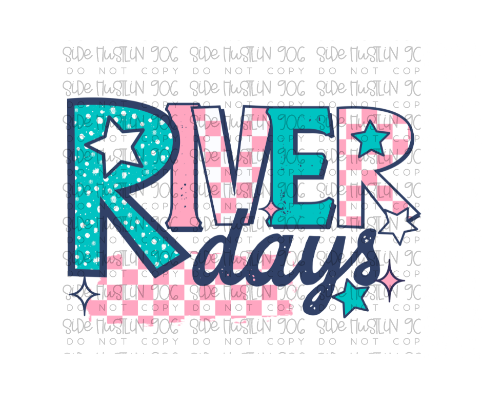 River Days-Ready to Press Transfer