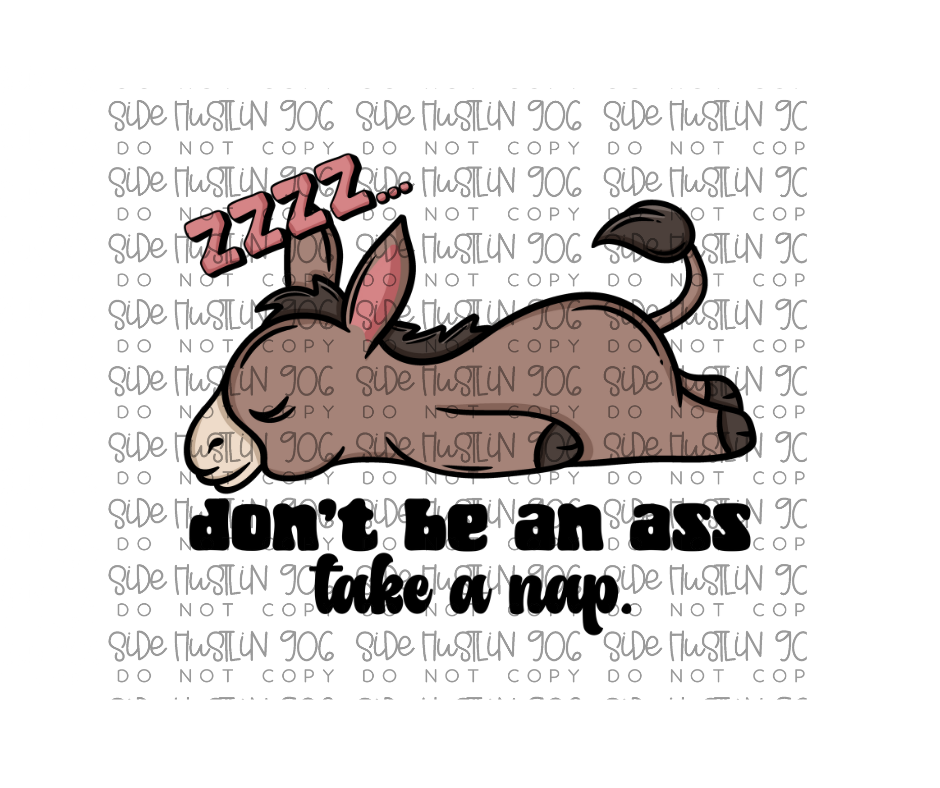 Take a Nap-Ready to Press Transfer