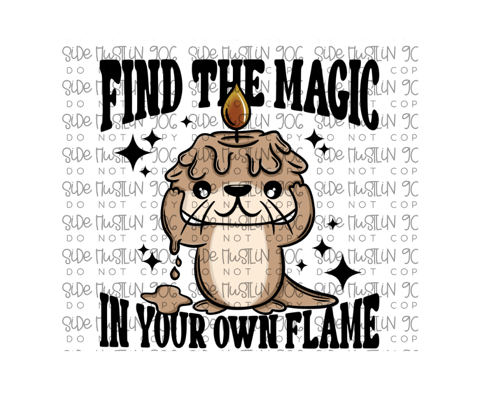 Flame-Ready to Press Transfer