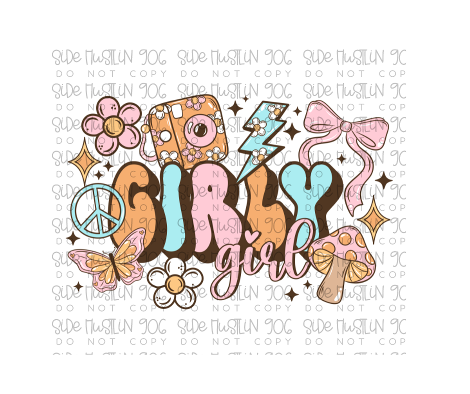 Girly Girl-Ready to Press Transfer