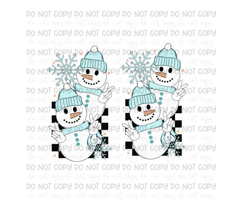 Winter Vibes Sleeves-Ready to Press Transfer