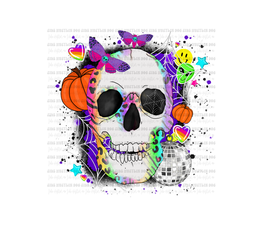 LF Skull-Ready to Press Transfer