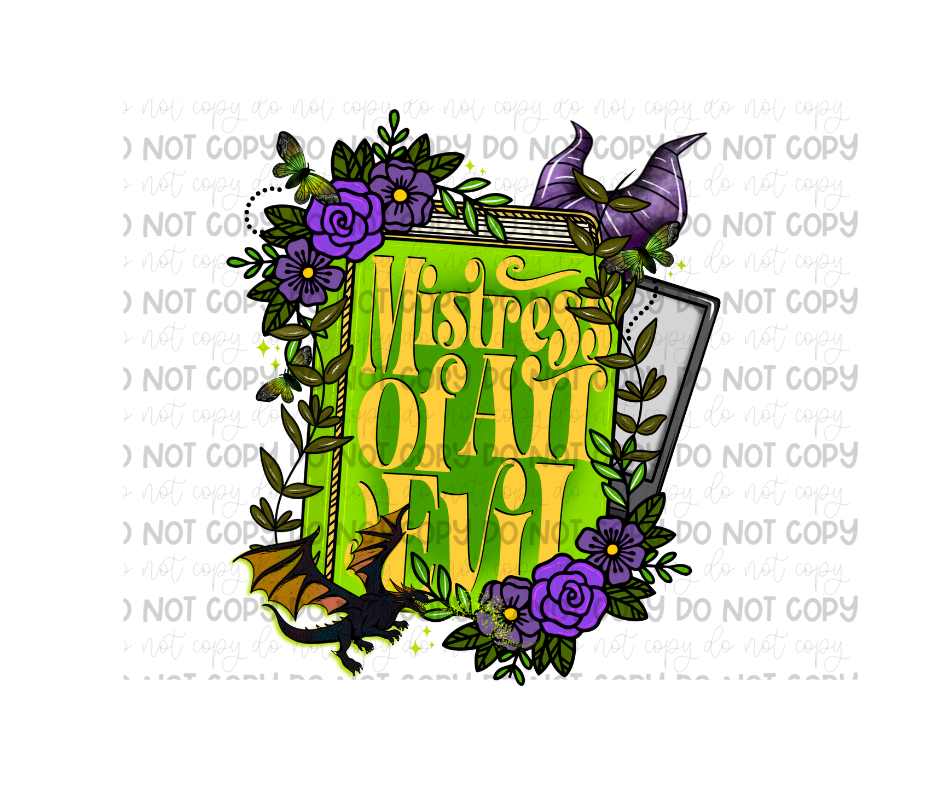 Mistress of all Evil-Ready to Press Transfer