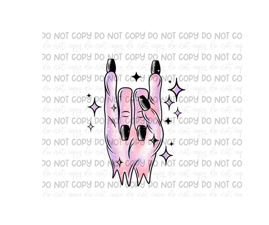 Jealousy hand-Ready to Press Transfer