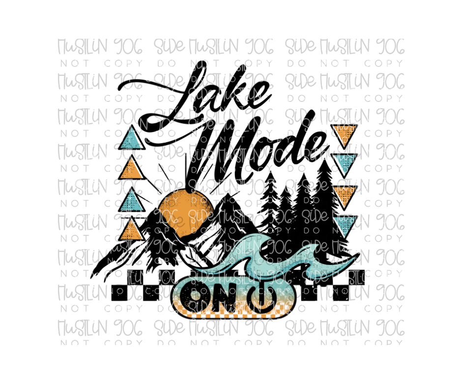 Lake Mode on-Ready to Press Transfer