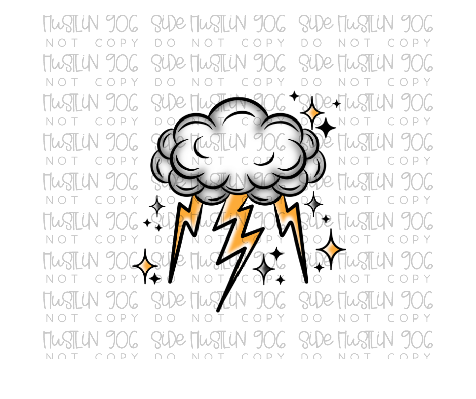 Storms Don't Last Forever no words-Ready to Press Transfer