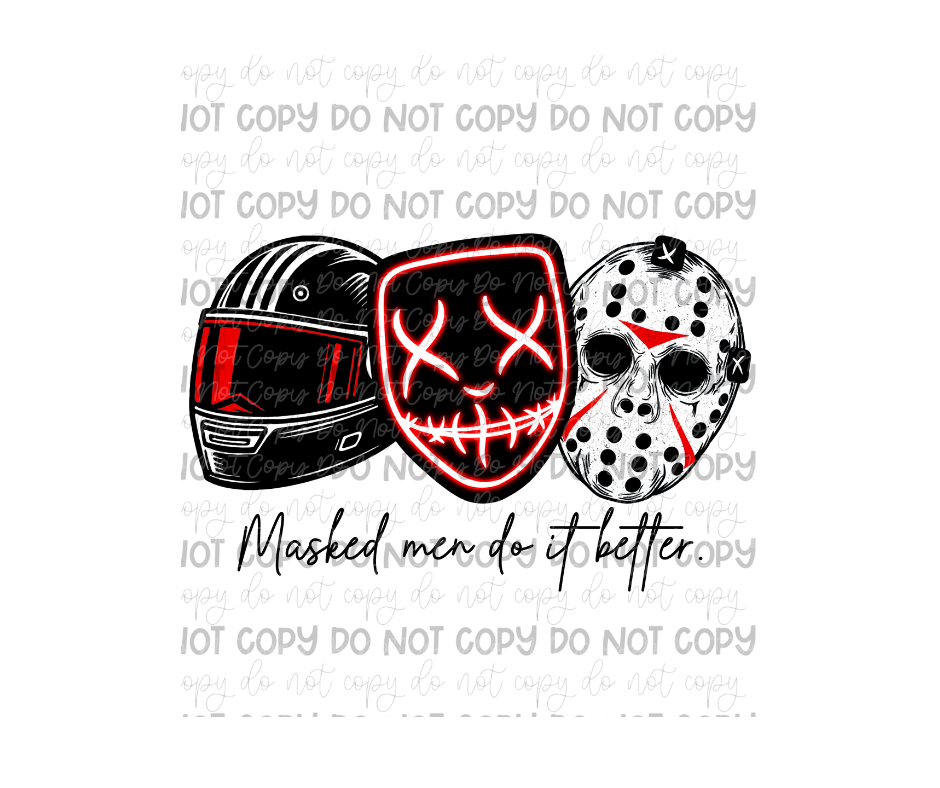 Masked Men-Ready to Press Transfer
