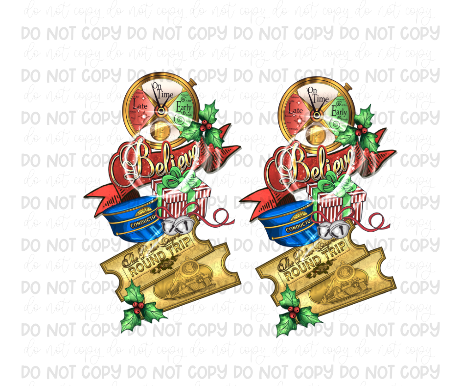Believe Sleeves-Ready to Press Transfer