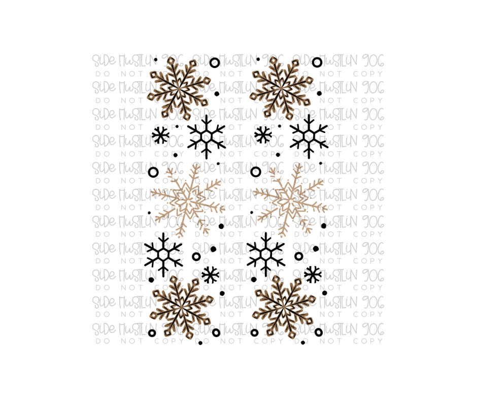 Leopard Snowman Sleeve-Ready to Press Transfer