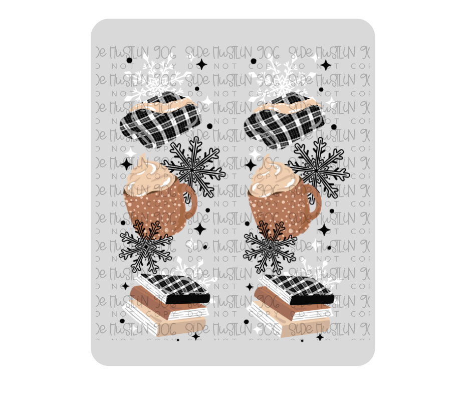 Cozy Season Books Sleeve-Ready to Press Transfer