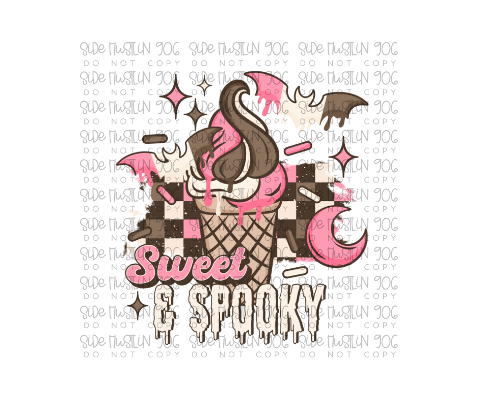 Sweet and Spooky-Ready to Press Transfer