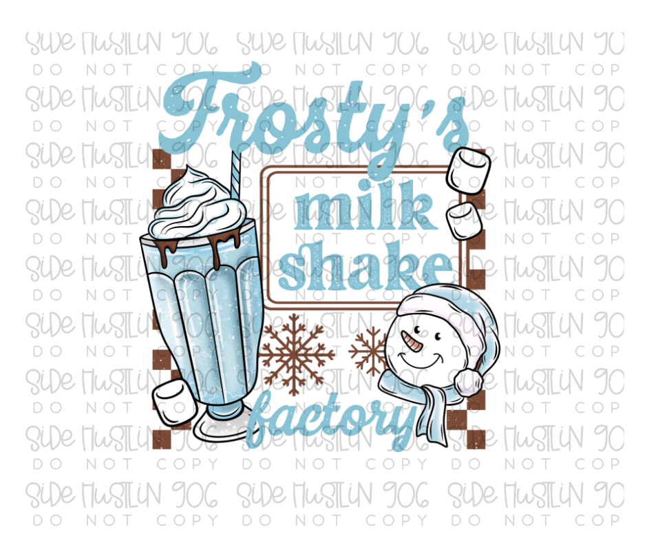Frosty's Milkshake-Ready to Press Transfer