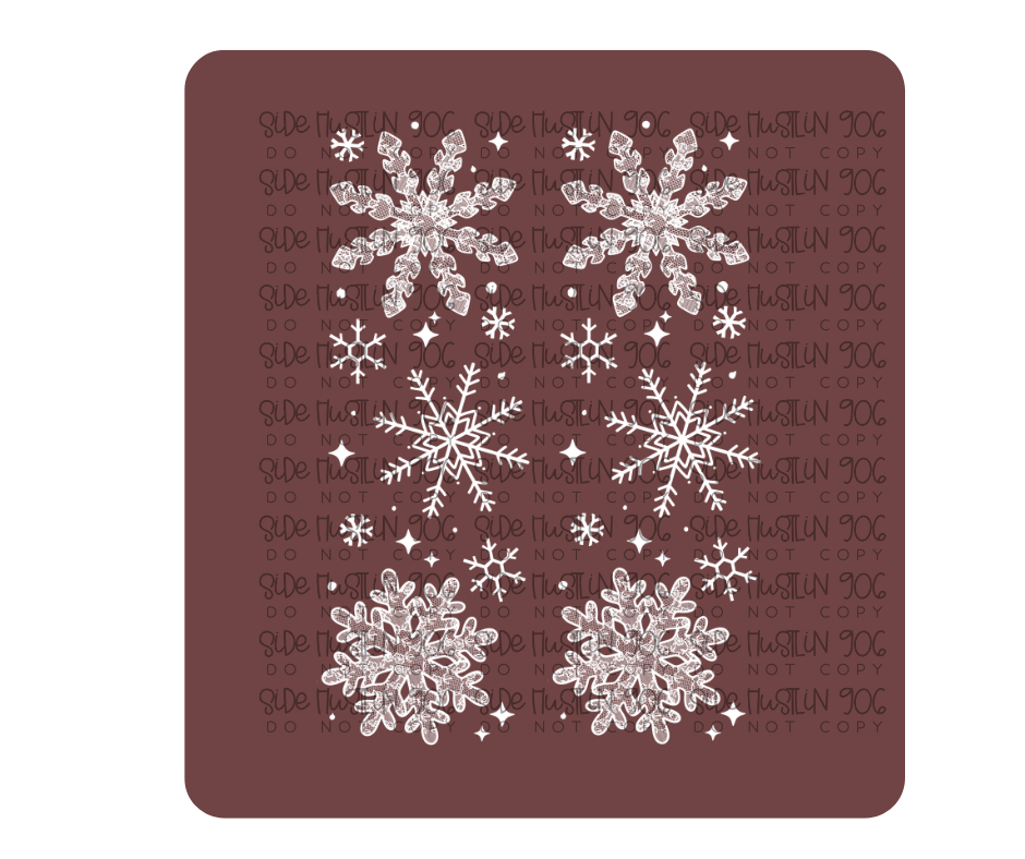 Lace Snowflake Sleeve-Ready to Press Transfer