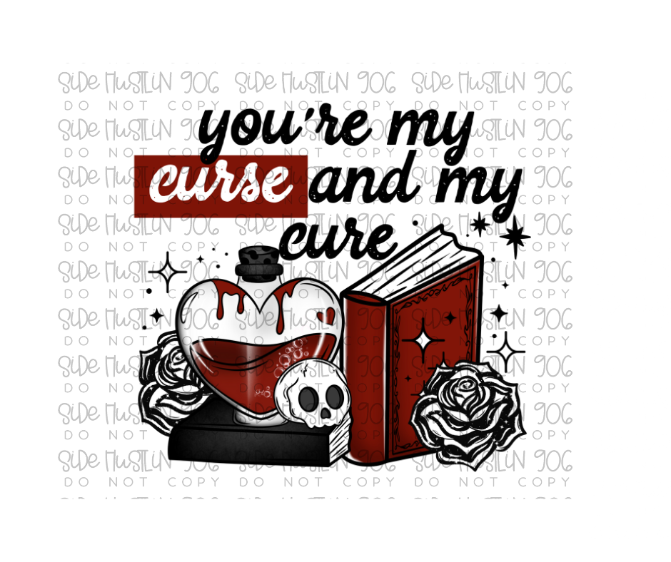 Curse & Cure-Ready to Press Transfer