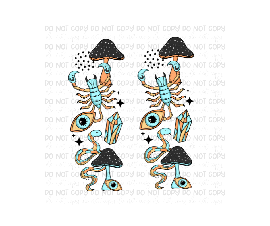 Free Spirit Sleeves-Ready to Press Transfer