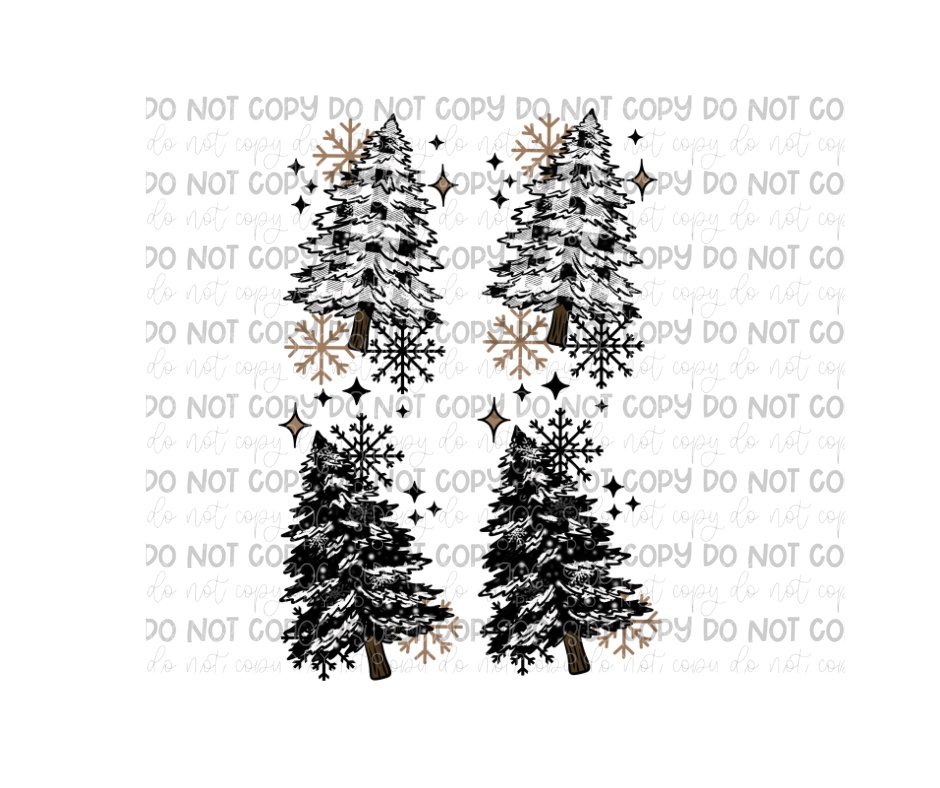 Winter Things Sleeves-Ready to Press Transfer