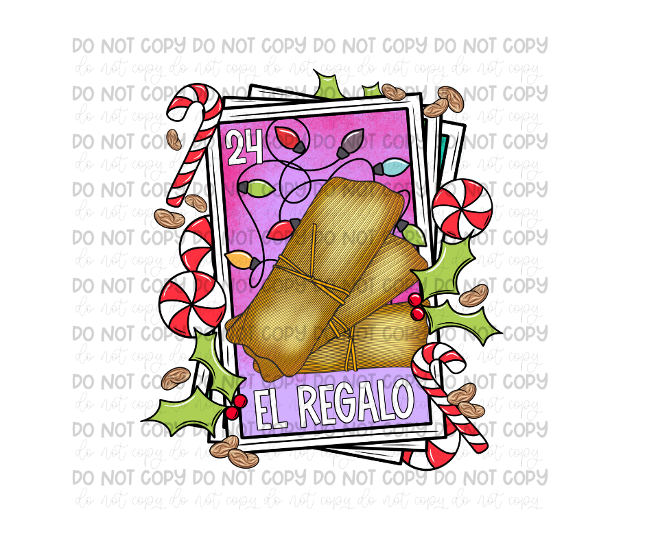 El Regalo-Ready to Press Transfer