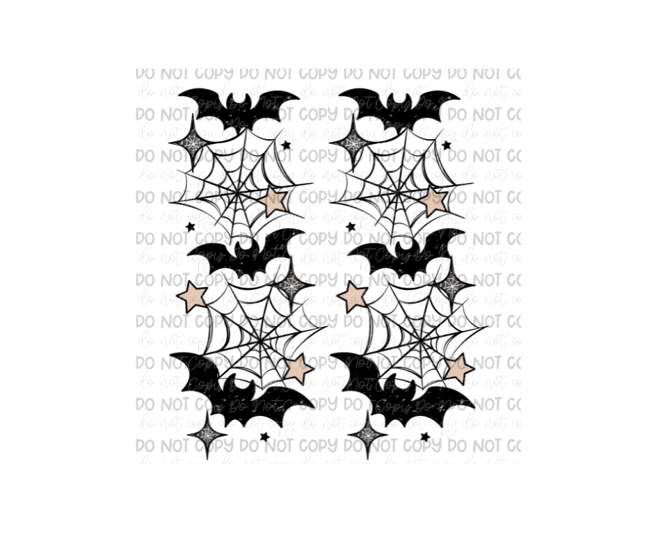 Haunt Cocoa black Sleeves-Ready to Press Transfer
