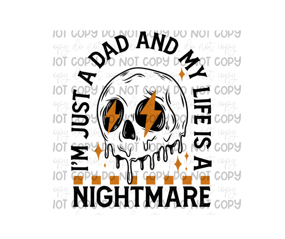 I'm just a Dad-Ready to Press Transfer