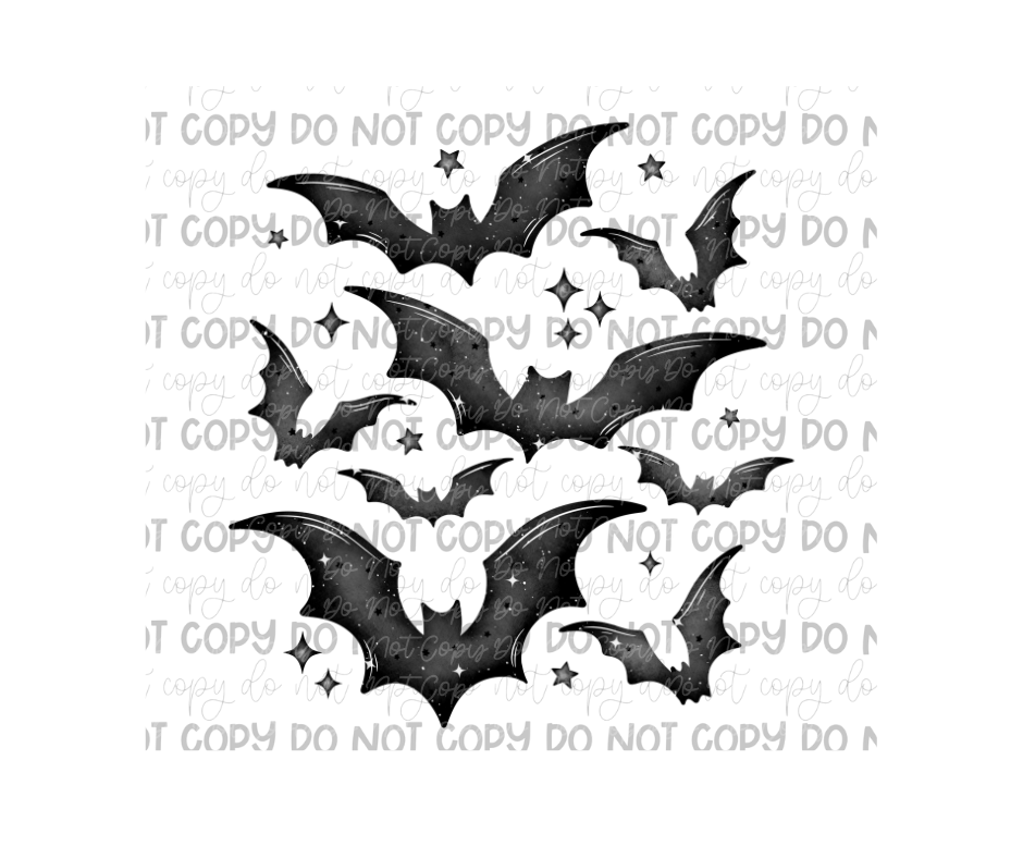Bats black-Ready to Press Transfer