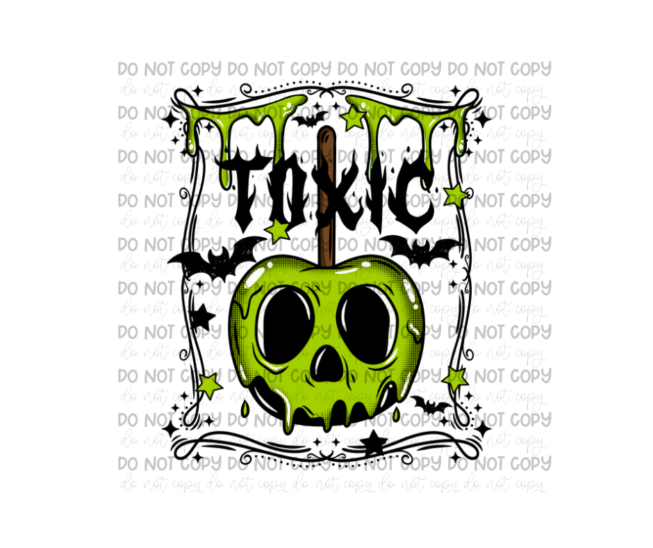 Toxic-Ready to Press Transfer
