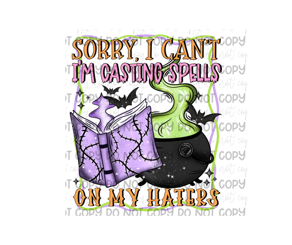 Casting Spells-Ready to Press Transfer