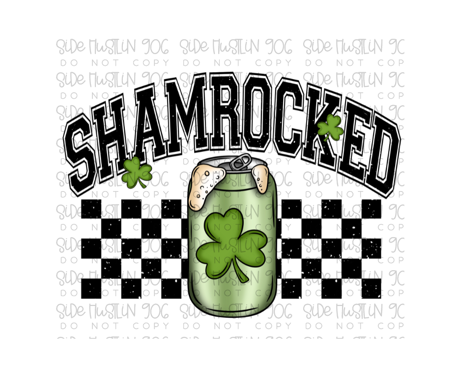 Shamrocked-Ready to Press Transfer