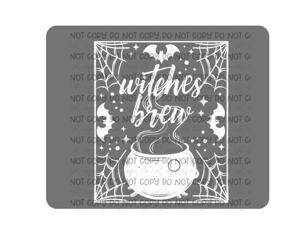 Witches Brew white-Ready to Press Transfer