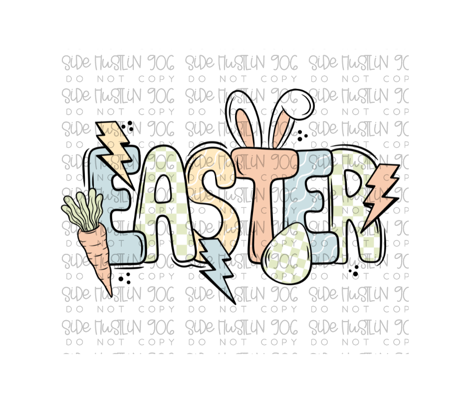 Easter Boyish-Ready to Press Transfer