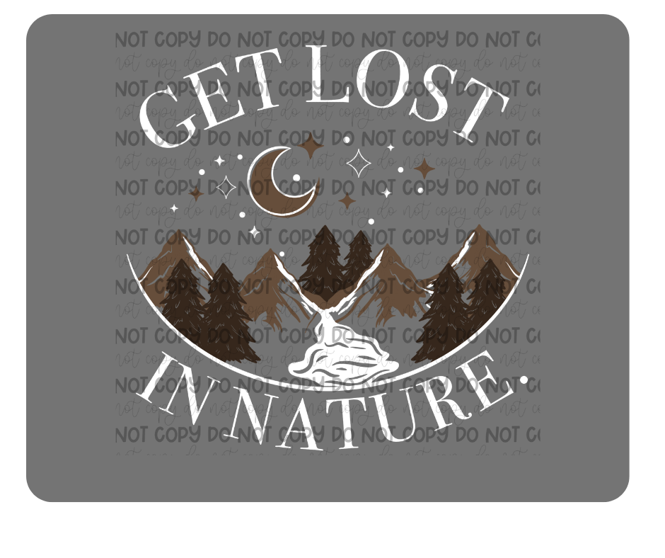 Get Lost white-Ready to Press Transfer