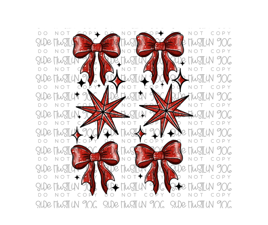 Silent Night Sleeves-Ready to Press Transfer