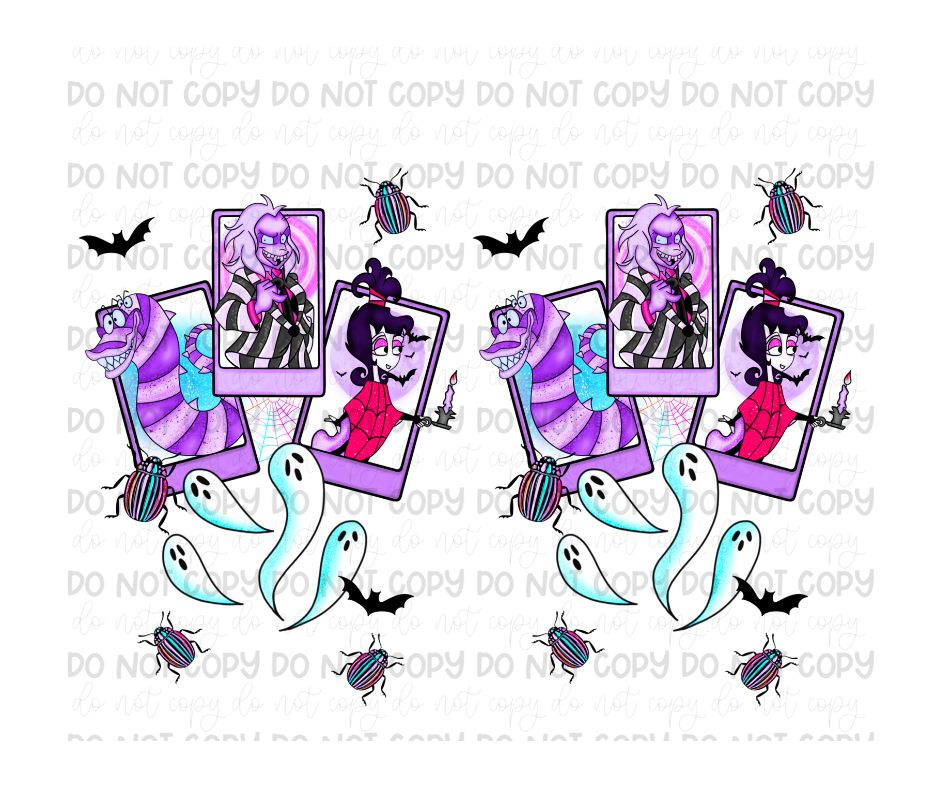 Muted BJ tarot Sleeves-Ready to Press Transfer